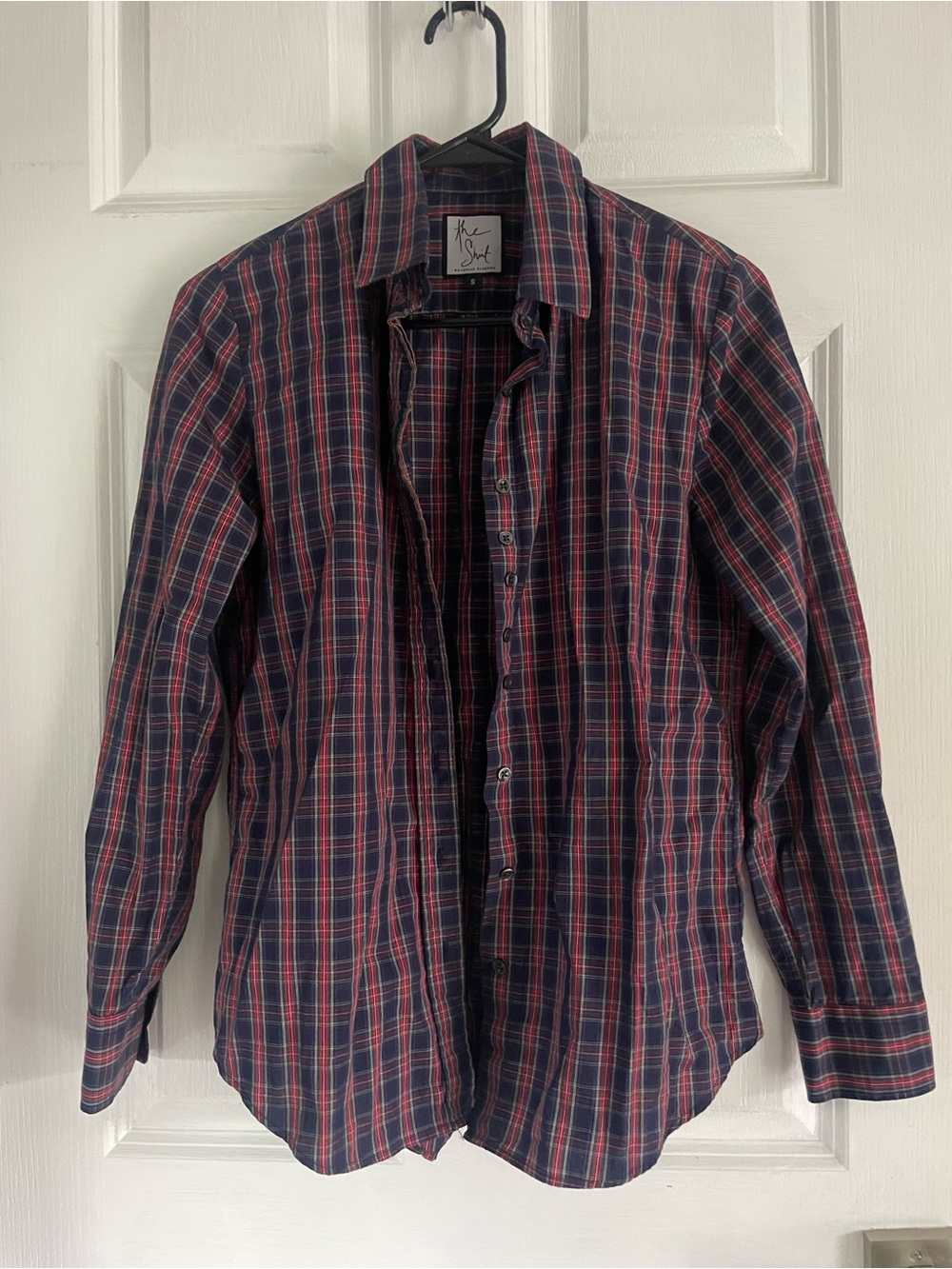 The Shirt by Rochelle Behrens Plaid Button Down Top